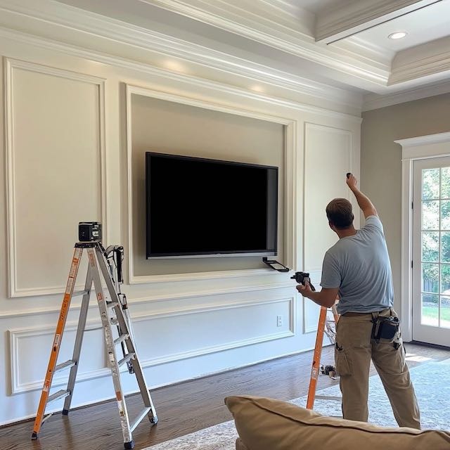 Professional TV mounting — Melbourne install