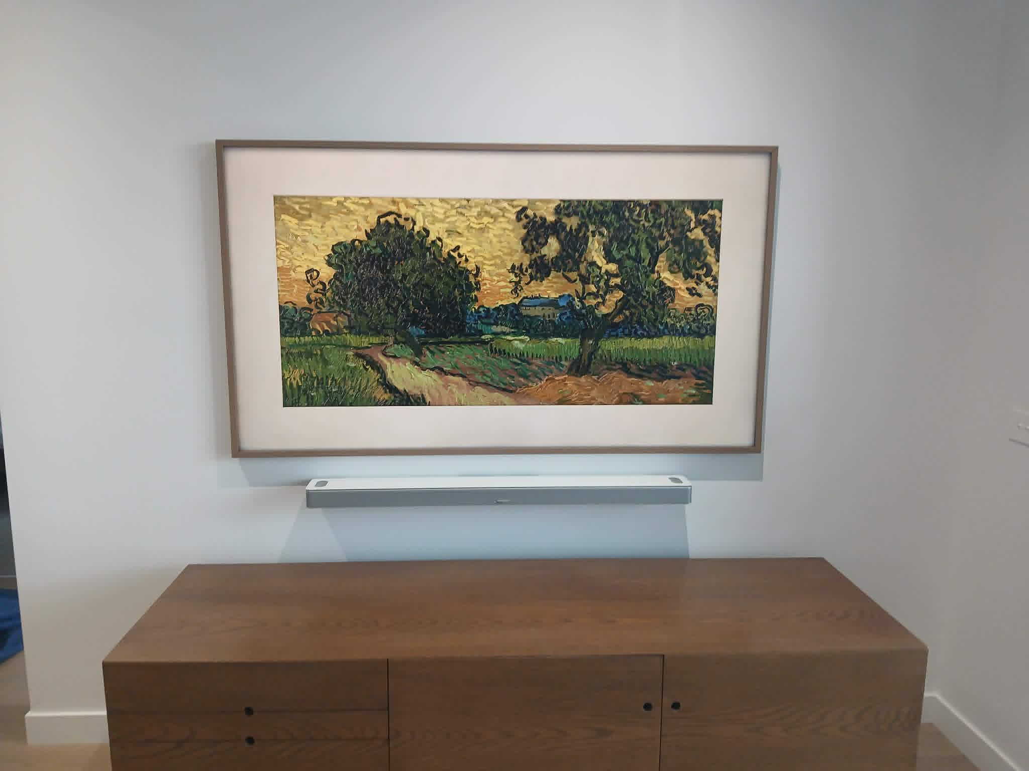 TV professionally mounted — Alex's install